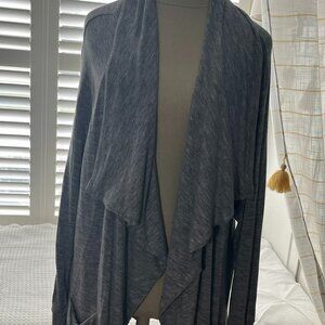 Athleta Gray Cardigan SZ 1X